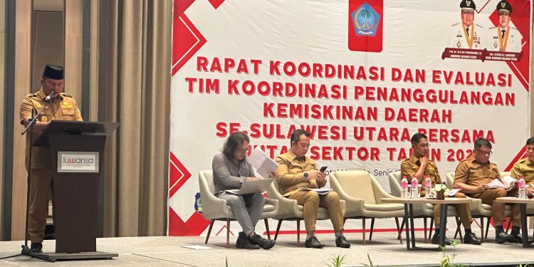 Dalam Rakorev Penanggulangan Kemiskinan 2024, Wabup Deddy Paparkan Capaian Pemkab Bolsel