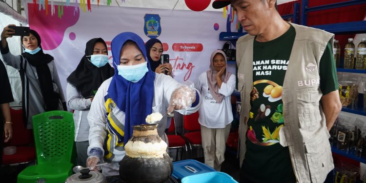 Aneka Sajian Nikmat Khas Daerah Hadir di Festival Pangan Lokal 2024 Bolsel