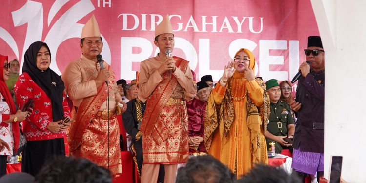 Di HUT ke-16 Bolsel, Bupati Iskandar Ajak Semua Pihak Gotong Royong Bangun Daerah