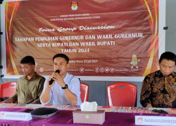 Melalui FGD, KPU Bolmut Ajak Stakeholder Sukseskan Pilkada 2024