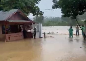 Banjir Landa Ibukota Bolsel, Kawasan Panango Hingga Rudis Bupati Terdampak Luapan Air