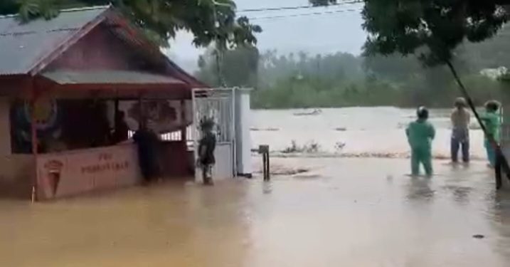Banjir Landa Ibukota Bolsel, Kawasan Panango Hingga Rudis Bupati Terdampak Luapan Air