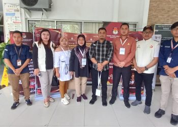 KPU Bolsel Dampingi Dua Paslon Jalani Tahapan Pemeriksaan Kesehatan di RSUP Prof Kandou