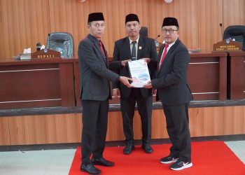 DPRD Bolsel Gelar Paripurna Tingkat I Atas Penyampaian Ranperda APBD-P T.A 2024