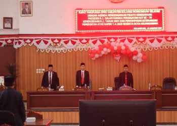 Dihadiri Bupati dan Wabup, DPRD Bolsel Gelar Paripurna Mendengarkan Pidato Presiden dalam HUT ke-79 RI