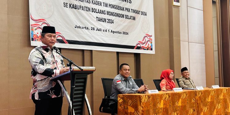 Tutup Kegiatan Bimtek, Ini Pesan Wabup Deddy untuk Kader TP-PKK Tingkat Desa