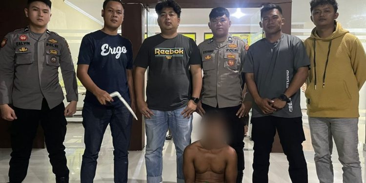 Mabuk, Bawa Sajam dan Buat Onar, Pria Asal Desa Popodu Diamakan Polres Bolsel
