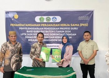 Tingkatkan Kualitas dan Kompetensi Guru PAI, Pemkab Bolsel Jalin Kerjasama Dengan IAIN Sultan Amai Gorontalo