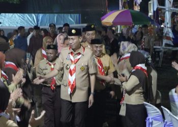 Tutup Perkemahan Pramuka, Bupati Iskandar Sampaikan Pesan Ini Kepada Generasi Muda
