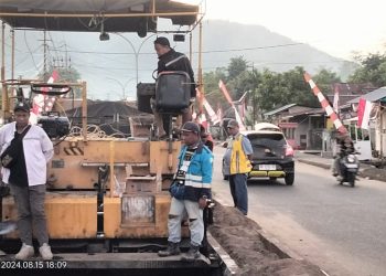 Kadis PUTR Bolmut Pantau langsung Pekerjaan Ruas Jalan Kuala-Taman Keidupa