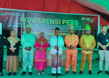 Hari Pertama KPU Bolsel Buka Pendaftaran Belum Ada Paslon yang Mendaftar