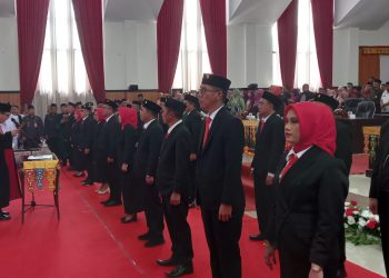 20 Anggota DPRD Bolsel Periode 2024-2029 Resmi Dilantik
