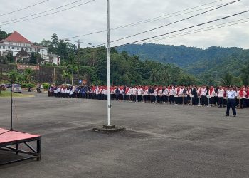Dirangkaikan Dengan Apel Korpri, Pemkab Bolsel Peringati Harhubnas dan HUT ke-60 Provinsi Sulut