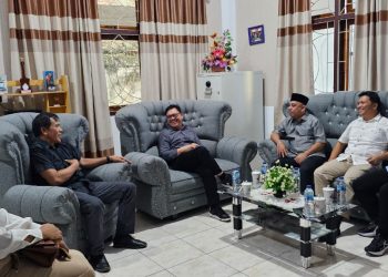 Bersilaturahmi dengan Tokoh Masyarakat dan Agama, Pasangan Yusra – Dony Minta Doa Restu