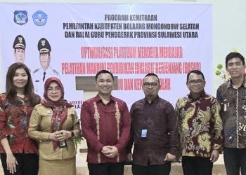 Gandeng BGP Sulut, Dikbud Bolsel Gelar Pelatihan DASAR Guru dan Kepsek