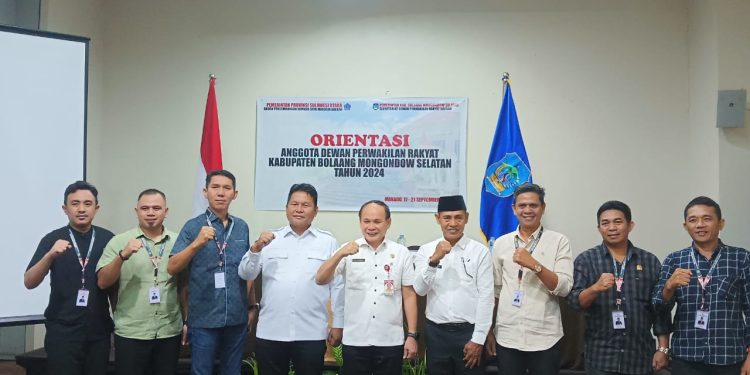 Pasca Dilantik, 20 Anggota DPRD Bolsel Ikut Orientasi