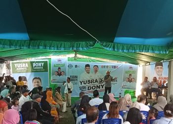 Luar Biasa! Ribuan Relawan Yusra-Don di Kecamatan Lolak Resmi Dikukuhkan