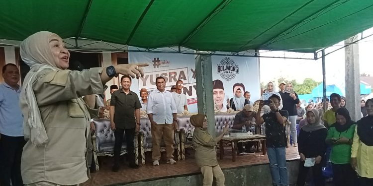 Bunda MMS “Bakar” Semangat Relawan Siap Menangkan Yusra-Don di Pilkada Bolmong 2024