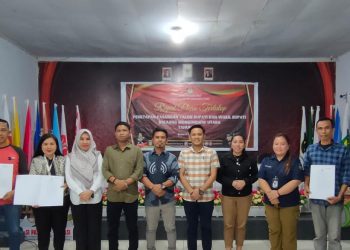 KPU Bolmut Tetapkan Empat Paslon Pilkada 2024