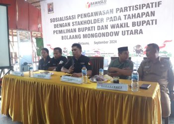 Panwaslu Bintauna Ajak Stakeholder Ikut Serta Awasi Tahapan Pilkada 2024