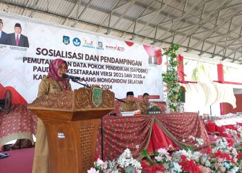 Dikbud Bolsel Gelar Sosialisasi dan Pendampingan Pemutahiran Dapodik 2024