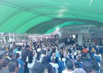 Gelar Kampanye di Ibolian, Lagi Paslon Yusra-Don “Bongkar” Basis Lawan