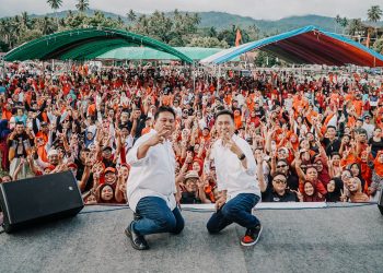 Gelar Kampanye di Helumo, Support Ribuan Massa untuk Iskandar – Deddy Lanjutkan Dua Periode
