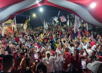 Gelar Kampanye di Matali, NK-STA Disambut Antusias Ribuan Warga