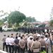 Dibackup Personil Brimob dan TNI, Polres Bolsel Amankan Lokasi Debat Publik Cabup-Cawabup Pilkada Bolsel