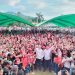 Lautan Massa Simpatisan Padati Kampanye Pasangan IDEAL di Desa Adow