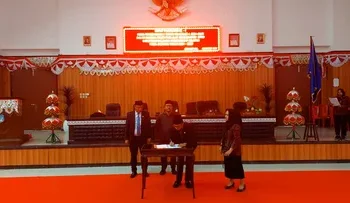 Resmi Terbentuk, DPRD Bolsel Paripurnakan Pembentukan AKD, Berikut Susunannya