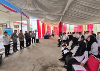 Sekda Bolsel Tinjau Langsung Lokasi Pelaksanaan Tes CPNS di UPT BKN Gorontalo