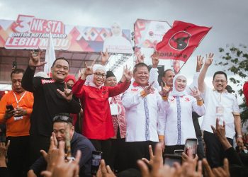 Ribuan Massa Padati Rapat Umum NK-STA, Kemenangan Kian Nampak