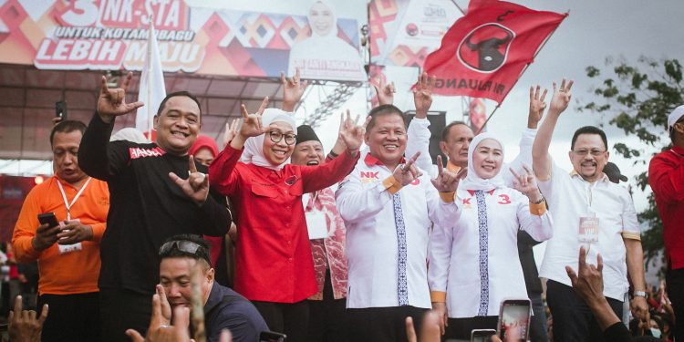 Ribuan Massa Padati Rapat Umum NK-STA, Kemenangan Kian Nampak