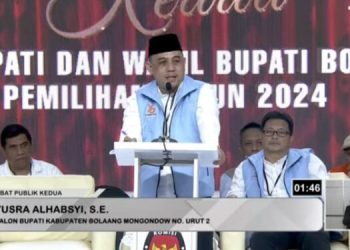 Yusra Alhabsyi Sampaikan Program Beasiswa dan Perbaikan Layanan Kesehatan dalam Debat Publik Kedua