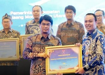 Pemkab Bolmut Raih Penghargaan dari BKN Dalam Penerapan Sistem Merit Manajemen ASN