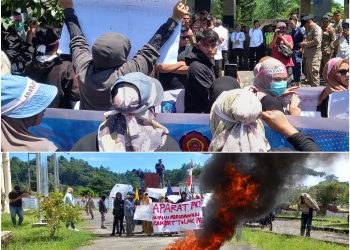 Warga Tobayangan Gelar Aksi Demonstrasi Tolak PETI, Bupati Tegaskan Hal ini