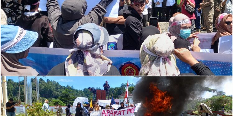 Warga Tobayangan Gelar Aksi Demonstrasi Tolak PETI, Bupati Tegaskan Hal ini
