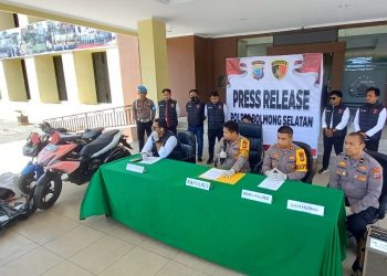 TSK Curanmor di Pinolosian Gondol Dua Unit Motor Bermodal Pengalaman Pernah Jadi Montir