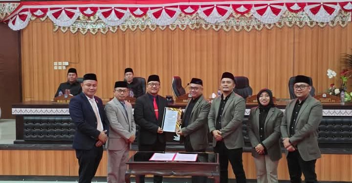 DPRD Bolsel Gelar Paripurna Penetapan Bupati dan Wabup Terpilih pada Pilkada 2024