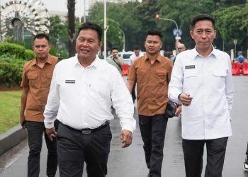 Dilantik Besok, Iskandar-Deddy Tampak Bersemangat Mengikuti Gladi Bersih