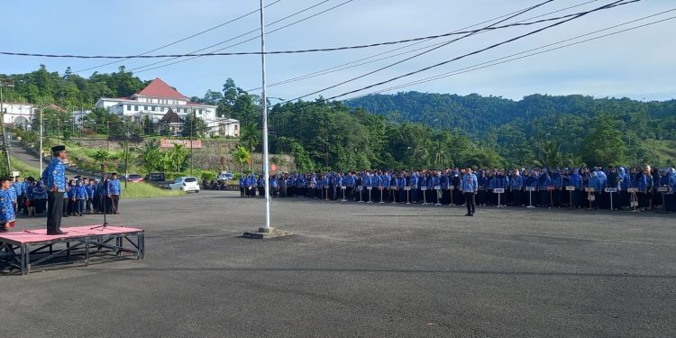 Gelar Apel Korpri, Berikut Amanat Bupati Bolsel Kepada ASN