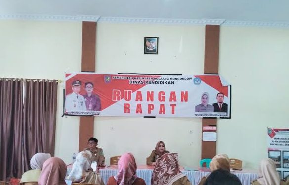 Disdik Bolmong Gelar Rapat di Awal Tahun, Farida : Demi Tingkatkan Mutu Pendidikan