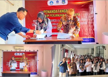 Disdikbud Bolsel Bersama UT Gorontalo Laksanakan Penandatanganan Adendum Kerjasama