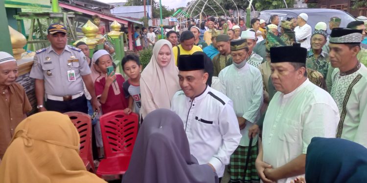 Bupati Yusra Alhabsyi Gelar Safari Ramadhan di Kelurahan Imandi