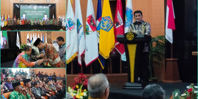 Bupati Iskandar Kamaru Hadiri Setijab Kepala BPK Sulut