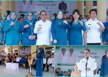 Bupati Yusra Alhabsyi Resmi Melantik Pengurus TP-PKK Kabupaten Bolmong Periode 2025-2030