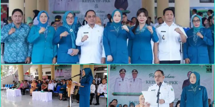 Bupati Yusra Alhabsyi Resmi Melantik Pengurus TP-PKK Kabupaten Bolmong Periode 2025-2030