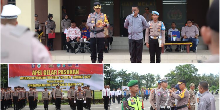 Pastikan Keamanan Jelang Idul Fitri, Polres Bolsel Gelar Operasi Ketupat Samrat 2025 