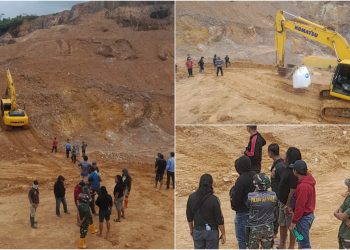 Diduga Aktivitas PETI di Kilo 12 Tobayagan Milik Kunu Makalalang Kembali Beroperasi